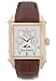 Watches : Girard-Perregaux 90285-52-851-BAEA Vintage 1945 Perpetual calendar Silver Dial Leather Automatic Men's Watch