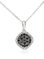 Naava Conjunto de cadena y colgante oro blanco 18 ct