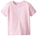 Clementine Apparel Baby Little Girls' Short-Sleeve Basic T-Shirt