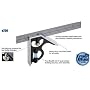 Empire Level E250 12-Inch Heavy Duty Professional Combination Square w/Etched Stainless Steel Blade and True BlueR Vial