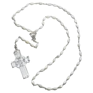 Irish Genuine Connemara Marble Rosary Beads