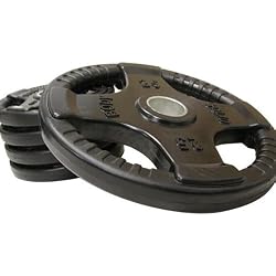 Body Solid OSR500S Rubber Grip Olympic Set With Chrome Bar