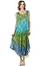 Sakkas Hermosa Ombre Tank Caftan Dress