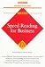 Speed Reading for Business (Barron's Business Success Guides)