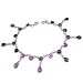 Gemstone Anklet for Kids Buy Body Jewelry Online 23 Grams 8 Inches (ganklt049)