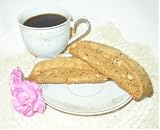 Gourmet Food : 8 pieces Unfrosted COFFEE CASHEW Biscotti