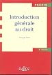 Introduction g�n�rale au droit