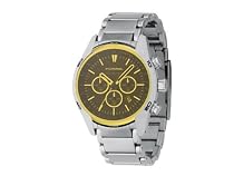Fossil CH2545 Gents Stainless Steel Bracelet Watch With Black and Yellow Dial
