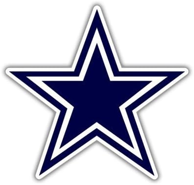 12" Dallas Cowboys Wall Decal Art Truck Window NFL