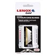 Lenox 20351-GOLD50D Gold Titanium-Edge Utility Knife Blade with Dispenser, 50-Pack