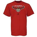 adidas Atlanta Hawks Red Primary Logo T-shirt