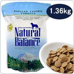 ナチュラルバランス リデュースカロリー　ダイエット＆シニア　ドッグフード【1.36kg】【3ポンド】【無添加ドッグフード プレミアムドッグフード 自然食ドッグフード オーガニック ホリスティック】