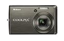 Nikon Coolpix S600 10MP Digital Camera with 4x Wide Angle Optical Zoom with Vibration Reduction (Slate Black)