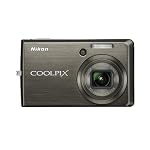 Nikon Coolpix S600 10MP Digital Camera with 4x Wide Angle Optical Zoom with Vibration Reduction (Slate Black)