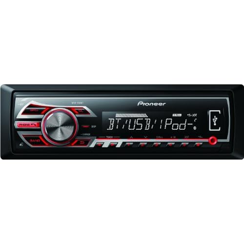 Autoradio PIONEERMVH350BTNOIR