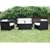Tresco Black Synthetic Rattan Allweather Outdoor Garden Furniture