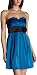 Teeze Me Junior's Party Tube Dress,Blue/Black,9
