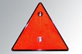 Produkt-Bild: EAL Dreieck Reflektor, 2 St&uuml;ck, rot, zum Schrauben