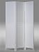 3 Panel White Wood Oriental Shoji Screen / Room Divider