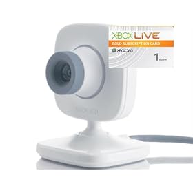 Xbox 360 Live Vision Camera with 1 Month Gold Membership (Bulk)