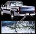 Glasscapes Midnight Run Rear Window Graphic Kit - 20in x 66in