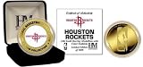Highland Mint Houston Rockets 24Kt Gold And Color Team Mint Coin
