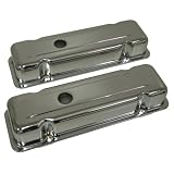 1975-88 BUICK 231 3.8L V6 STEEL VALVE COVERS - CHROME by CFR Performance
