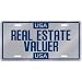 New " Usa Real Estate Valuer " License Plate Occupations