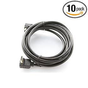 Premium 12FT Right Angle Gold HDMI 1080p Cable Cord For HDTV Camera Plasma DVD