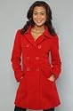 BB Dakota The Sprouse Jacket in Cherry,Light Jackets for Women