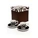 Mary Lou Brown Espresso Cup & Saucer x 4
