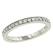 Round Pave Set Diamond Wedding Band .31cttw