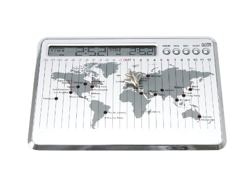 Brink World Time Alarm Metal Pin
