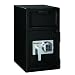 SentrySafe DH-109E Solid Steel Depository Safe, Black
