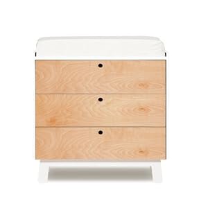 Oeuf Sparrow 3 Drawer Dresser, White
