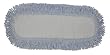 Industrial and Commercial Microfiber Dust Mop Pad (18 In. Border, Blue)