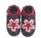 Robeez Flower Navy Soft Sole Baby Shoes 2 - 3 Years Old * 08 Newest Collection -- We Have Large Selections! *