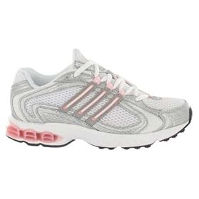 Adidas Women's a3 Outrunner White/Pink/Silver Running Shoes by adidas