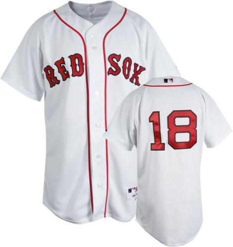 Daisuke Matsuzaka Boston Red Sox Authentic Home Jersey (48/X-Large)