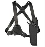 Uncle Mikes Sidekick Vertical Shoulder Holster Cordura Black Size 0 Right Hand Md: 83001.