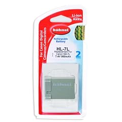 H�hnel HL-7L Li-Ion Ersatzakku 7,4V / 980mA  (Typ Canon NB-7L) f�r PowerShot G10