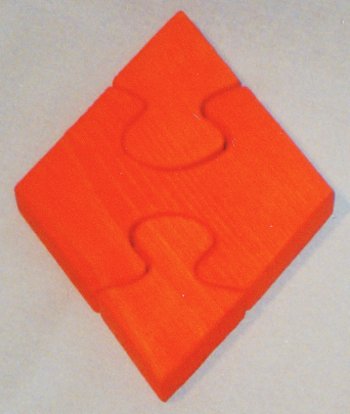 41D9riqxawL Wooden Educational Jig Saw Puzzle   Diamond