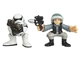 Star Wars 2009 Galactic Heroes 2-Pack Stormtrooper and Blockade Rebel Trooper