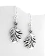 Magic Earth Leaves Secrets of the Wood Sterling Silver Oak Leaf Earrings
