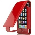 Cygnett Glam Patent Leather Case for iPhone Case 3G/3GS - Red