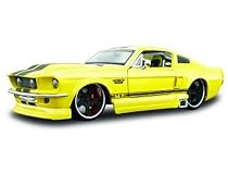 Ford Mustang GT Pro Rodz (1967) in Yellow (1:24 scale)