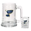 St. Louis Blues NHL Boilermaker Set - Primary Logo by Great American Products