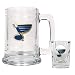 St. Louis Blues NHL Boilermaker Set - Primary Logo by Great American Products