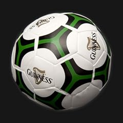 Guinness Green White Soft Soccer Ball