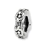 Reflections(tm) Sterling Silver Floral Spacer Bead / Charm
